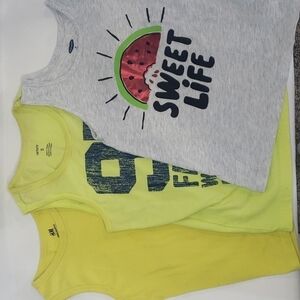 5/$30 H&M OLD NAVY CARTERS Tanks Cotton Sweet Life